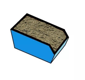 ophoogzand in container